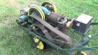 90 YEAR OLD MOWER STILL WORKS [upl. by Halladba950]