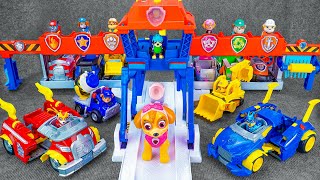 Paw Patrol toys unboxing ASMR  New Paw Patrol Big Pup Trucks  Chase Rubble Marshall [upl. by Tillo636]