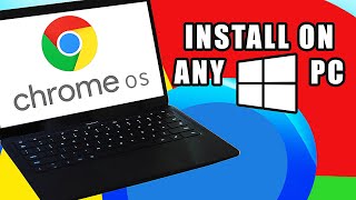 How to Install Official Chrome OS on Laptop  PC Step By Step Tutorials [upl. by Rebmyt64]