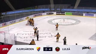 Djurgården Hockey vs Luleå HockeyMSSK  Game Highlights [upl. by Elset]