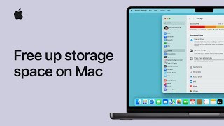 How to free up storage space on Mac  Apple Support [upl. by Nhar]