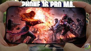 iPhone 16 Pro Max test game Call of Duty Mobile CODM  Apple A18 Pro [upl. by Rudelson]