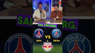 🔥 Notre XI combiné PSG 2K11 et PSG 2K24 contre le RB Salzbourg  psg paris ldc championsleague [upl. by Ielarol]