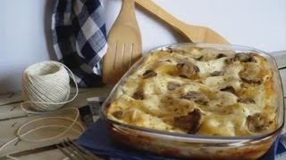 Lasagne bianche con funghi e salsiccia [upl. by Australia]