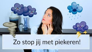 Stoppen met Piekeren  De Beste Psychologische Tips  Psycholoog Najla [upl. by Laup448]