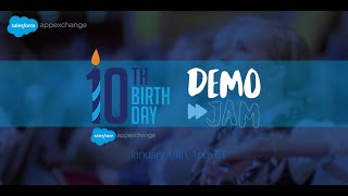 AppExchange Demo Jam 10th Birthday Edition [upl. by Iur236]