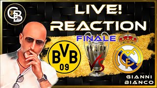 REAL MADRID BORUSSIA DORTMUNT  REACTION FINALE CHAMPIONS LEAGUE [upl. by Ritchie]