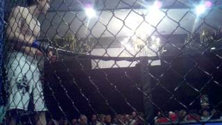 John Moore 1st mma fight [upl. by Leahey830]