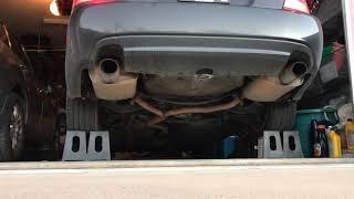 2005 Subaru Legacy GT Resonator Delete [upl. by Akaenahs]