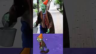 PvZ Zombies in Real Life 😂😂😂😂😂 pvz memes [upl. by Weiler]