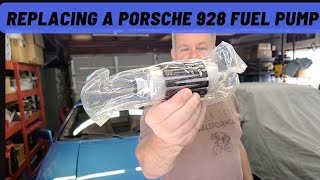 Replacing the Porsche 928 fuel pump [upl. by Ashely]