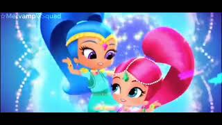 my first video repost shimmer and shine theme song slowed [upl. by Ahtamat]