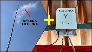 Como instalar internet rural com o Amplimax da Elsys [upl. by Halilad]