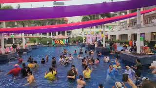 Pool Party Wave International Hotel Jamshedpur [upl. by Dutch504]