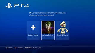 Como Eliminar Una Cuenta PS4 2024 [upl. by Grimes]