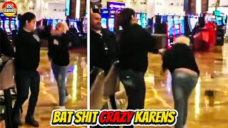 Casino Karen Gets INSTANT KARMA for Messing With This Woman [upl. by Einnaoj]