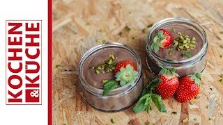 Avocado Schoko Pudding selber machen  Kochen und Küche [upl. by Innaig]