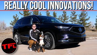 The New 2022 Acura MDX Has Two Crazy Features I Have Never Seen Before [upl. by Sutelc]