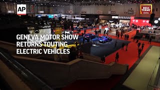 Switzerland Motor Show Geneva Motor Show Showcasing EVs Headed To European Markets [upl. by Drawde120]