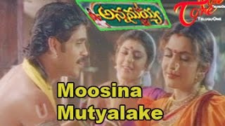 Annamayya Movie Songs  Moosina Mutyalake Video Song  Nagarjuna  Ramya Krishna  Kasthuri [upl. by Eiramik80]