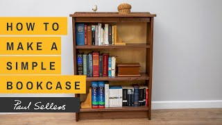 How to make a Simple Bookcase  Paul Sellers [upl. by Hashim114]