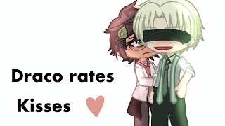 Draco rates kisses  Drarry  HP Gacha [upl. by Yevad]