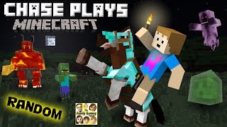 Chase plays MINECRAFT Random Gameplay w a 4 Year Old FGTEEV [upl. by Madeline]