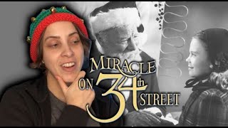 But is he actually Santa MIRACLE ON 34TH STREET 1947 FIRST TIME REACTION [upl. by Egief]