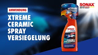 Anwendung SONAX XTREME Ceramic Spray Versiegelung [upl. by Atteve727]