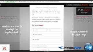 DESCARGA MegaDownloader v1 7 Incl Portable  Mega  Mediafire [upl. by Nodnab]
