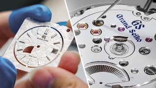 Visiting Grand Seiko How Their Watches Spring Drive Calibers Dials And Cases Are Made [upl. by Hollie360]