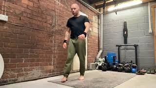 Daily Practice  Busy Dad Training Landmark  6count Level 1C  100 kettlebell swings [upl. by Leirvag]