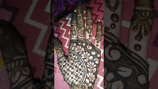 Mehandi lagana kis kisko pasand hai  comment please hindisong special mehandi simplemehndi [upl. by Publius334]