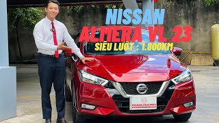 Nissan Almera lướt  Bản VL 23 lướt 1800km  giá chỉ 5xx [upl. by Llerryt]