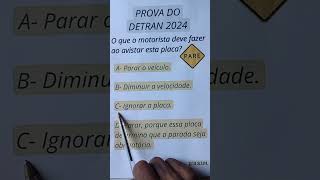 como passar na prova teórica do detran 2024 quais as questões que mais cai na prova do detran 2024 [upl. by Artiek369]