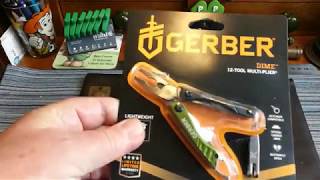 Gerber Dime Can it replace leatherman as an edc multi tool [upl. by Annais]