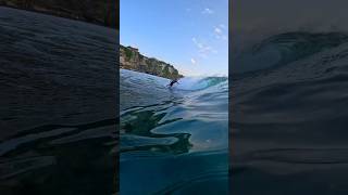 Glassy Waves at Uluwatu Beach 🔥🔥 shorts surfing bali travel [upl. by Nivanod]