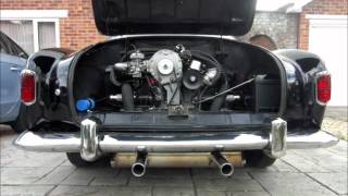 Shorrock Supercharger with quotVintage Speedquot Sports Exhaust [upl. by Corydon]