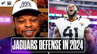 🏈 Why the JAGUARS will have one of the TOP DEFENSES in 2024  Football 301  Yahoo Sports [upl. by Eednyl]