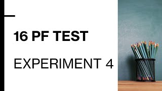 16 PF TEST IGNOU Practical exam Psychology PG first year [upl. by Hars]