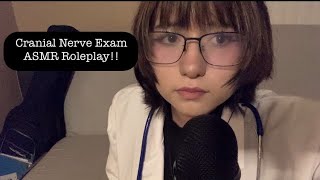 ASMR  Cranial Nerve Exam Gentle Triggers amp Reassurance [upl. by Truitt]