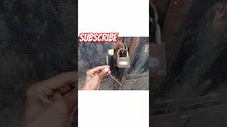 1 way to Open Lock without of key [upl. by Gujral674]