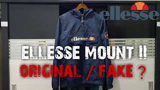 ELLESSE MOUNT II ANORAK JACKET  Original or Fake [upl. by Lore]