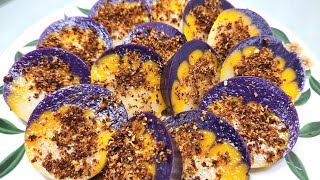 How To Make SapinSapin  Delicious Filipino Kakanin Recipe [upl. by Olram997]