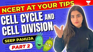 Cell Cycle and Cell Division  Part 2  NCERT at Your Tips  NEET  Seep Pahuja [upl. by Nitsirhc936]