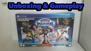 Unboxing amp Gameplay Skylanders Imaginators quotStarter Packquot sur PS4 [upl. by Euqinorev]