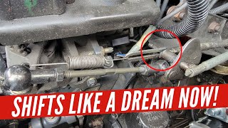 TV Throttle Valve Cable Adjustment  1st Gen Cummins [upl. by Jp128]