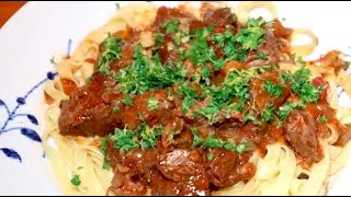 Ragoût dosso buco de veau fait en cocotte  Osso bucco de veau en ragoût  Recette  206 [upl. by Ratcliffe]