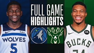 TIMBERWOLVES at BUCKS  FULL GAME HIGHLIGHTS  February 8 2024 [upl. by Adnahsat343]