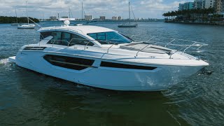 Cruisers Yachts  42 Cantius Walkthrough  Gregg Kopp  MarineMax Miami [upl. by Ephrayim]